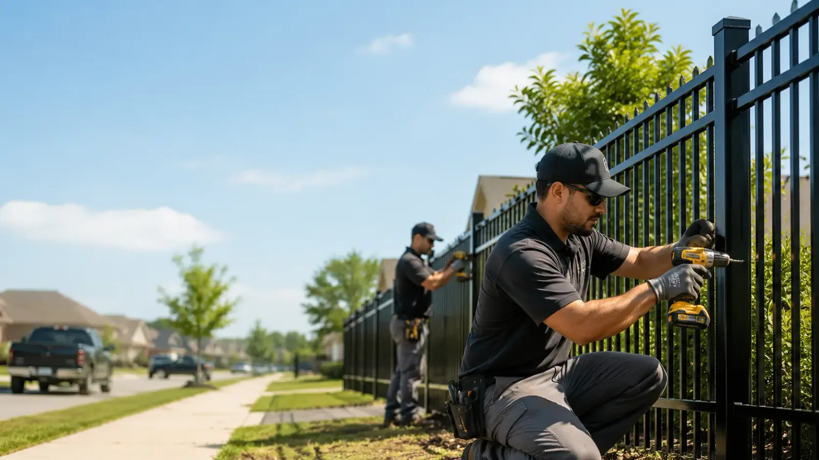 Metal Fence Installation in Wheatland, PA